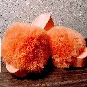 Women's Fur Slides